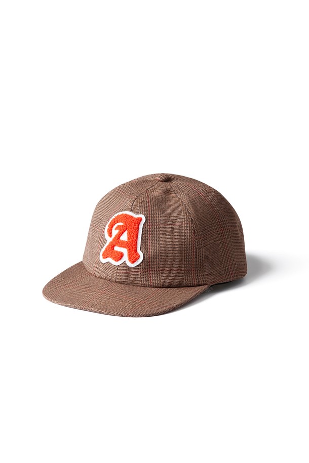 Amfeast - 모자 - A CHECK CAP BROWN