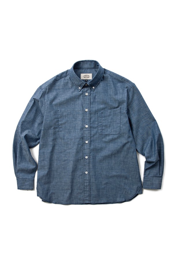 Amfeast - 긴팔셔츠 - Travail shirts denim