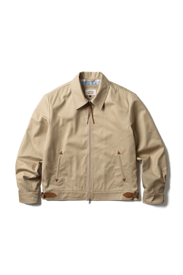 Amfeast - 블루종/점퍼 - Gabardine Western Swing Jacket Beige