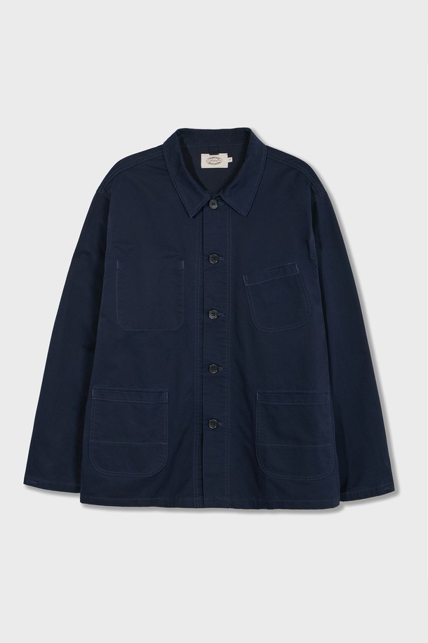 Amfeast - 블루종/점퍼 - Vintage ITA French Work Jacket Navy