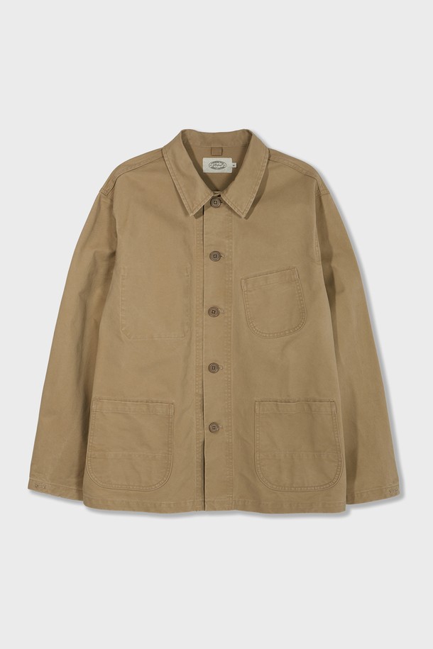 Amfeast - 블루종/점퍼 - Vintage ITA French Work Jacket Beige