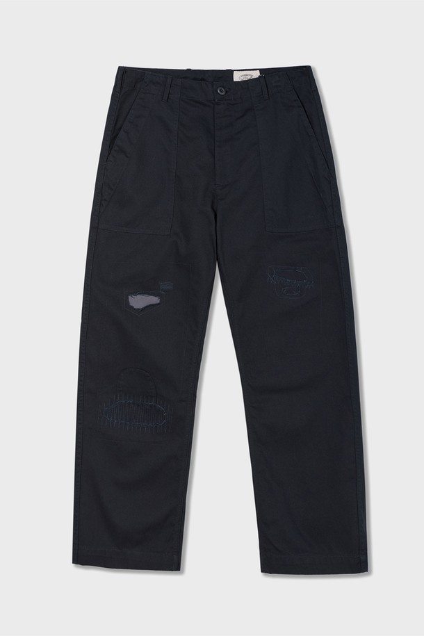 Amfeast - 캐주얼팬츠 - Veteran Fatigue Pants ver.2 Navy