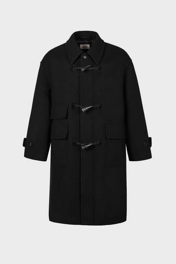 Amfeast - 코트 - Stanley Duffle Coat Black