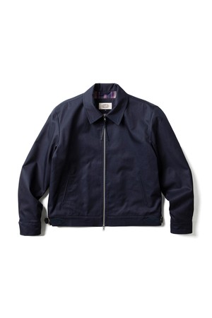 Gabardine Western Swing Jacket Navy