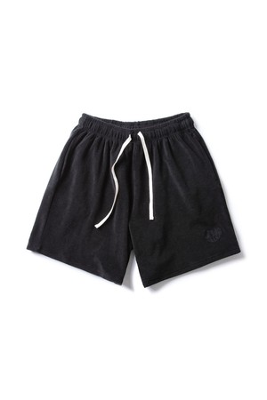 Love Terry Cotton Shorts Black