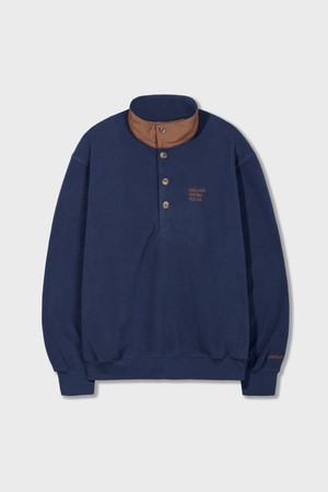 Traveler's Fleece Pullover Shirts Navy