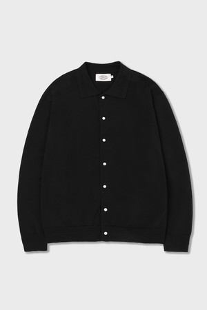 Essential Long Sleeves Knit Shirts Black