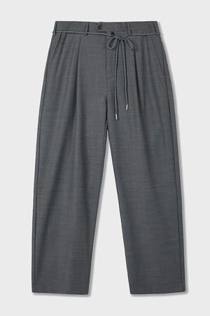 8AM Comfy Tailored Pants Grey