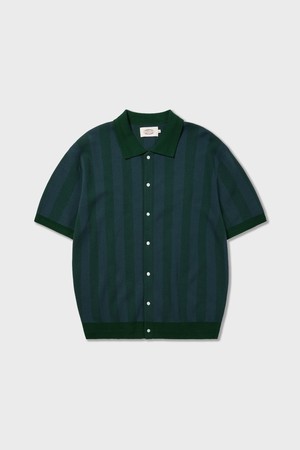 Mojito Herringbone Knit Shirts Green