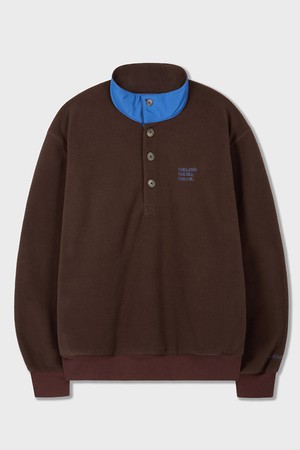 Traveler's Fleece Pullover Shirts Brown