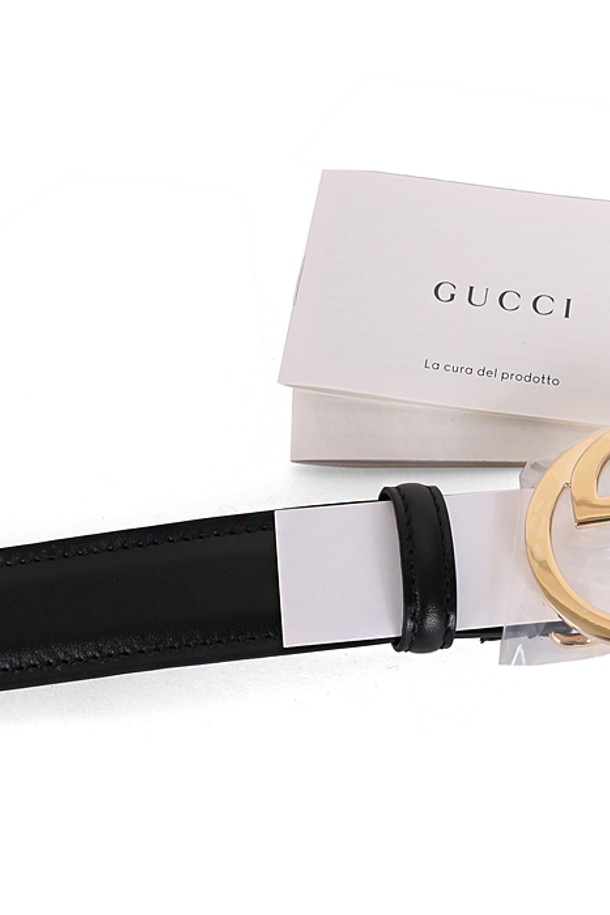 GUCCI - 벨트 - 구찌 블론디 벨트 690557 US10G 1000 블랙