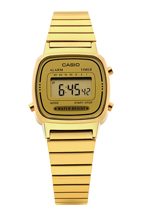 CASIO - 시계 - [카시오 CASIO] LA670WGA-9DF 여성 메탈시계