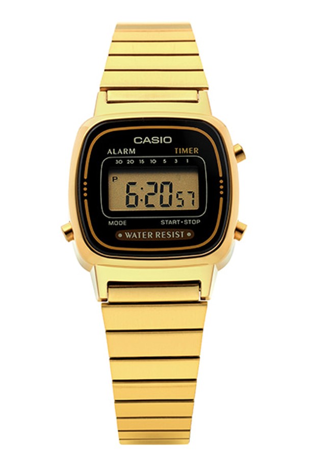 CASIO - 시계 - [카시오 CASIO] LA670WGA-1DF 여성 메탈시계