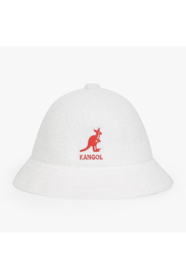 KANGOL - 모자 - [캉골 KANGOL] K3407 WHITE 공용 버킷햇