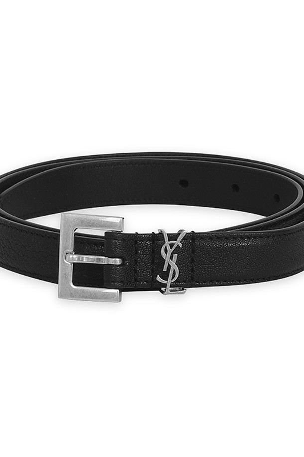 SAINT LAURENT - 벨트 - [생로랑 SAINT LAURENT] 612616 BRM0E 1000 남성 벨트