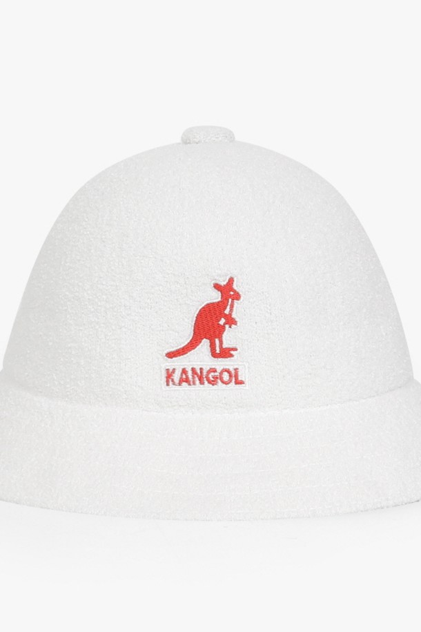 KANGOL - 모자 - [캉골 KANGOL] K3407 WHITE 공용 버킷햇