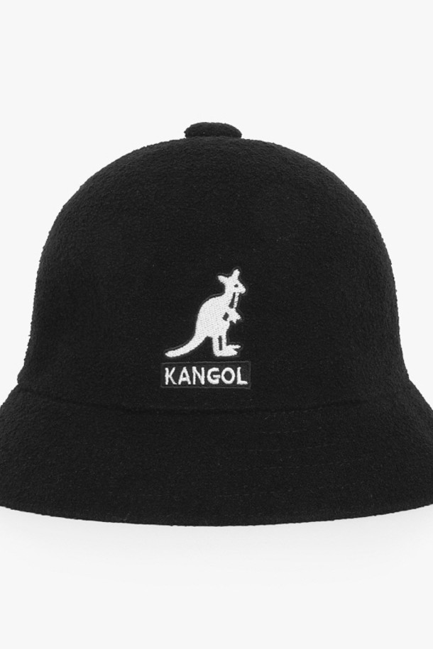 KANGOL - 모자 - [캉골 KANGOL] K3407 BLACK 공용 버킷햇