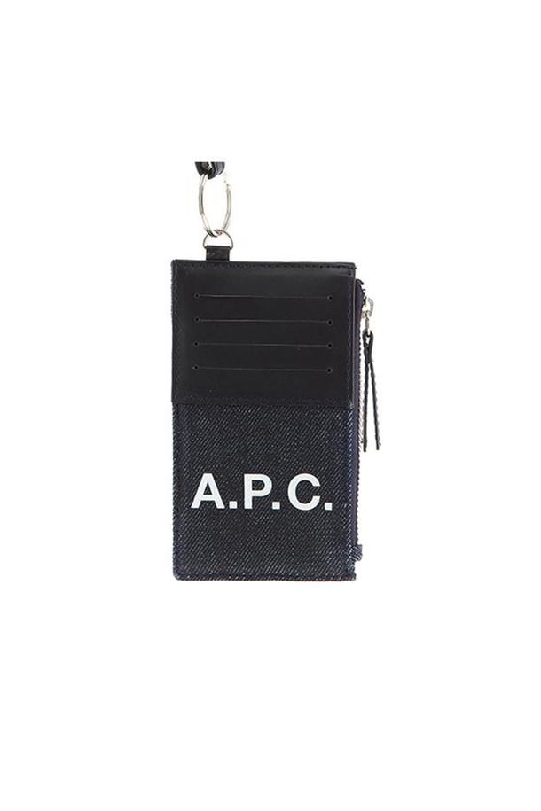 A.P.C. - 지갑 - [아페쎄 APC] CODDP M63527 IAK DARK NAVY 공용 카드지갑