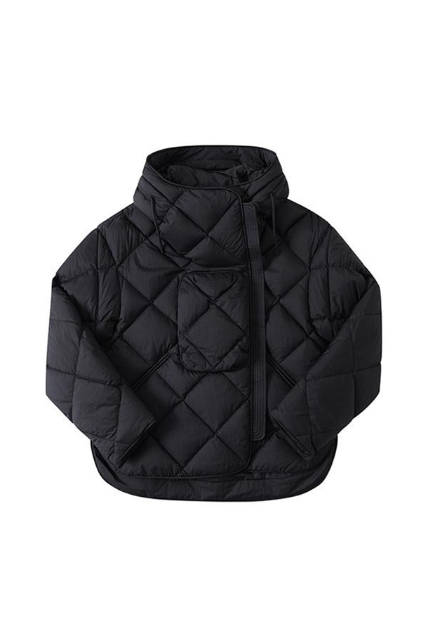 IENKI IENKI - 점퍼 - [옌키옌키 IENKI IENKI] ATTI JACKET MICRO BLACK 여성 패딩