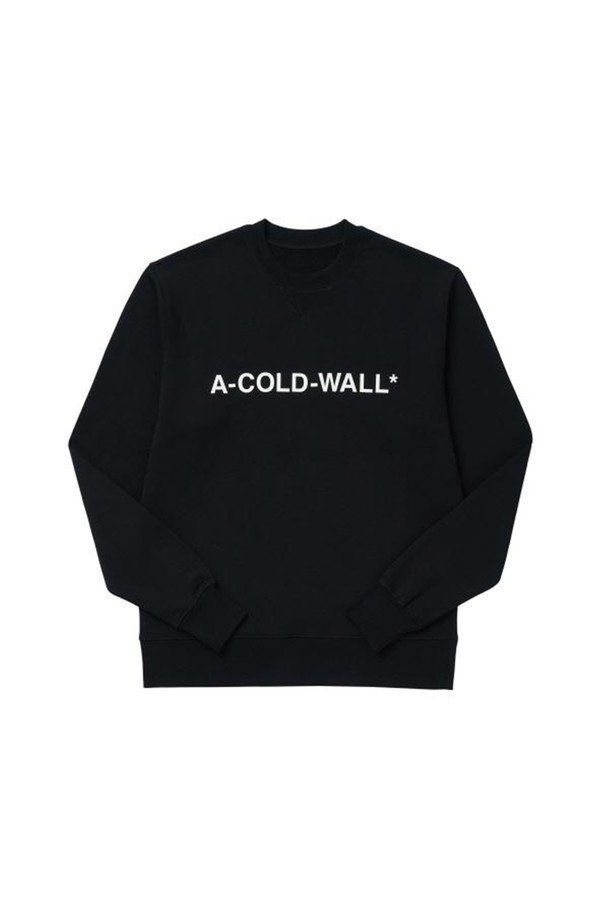 A COLD WALL - 스웨트셔츠 - [어콜드월 A COLD WALL] ACWMW082 BLACK 남성 맨투맨