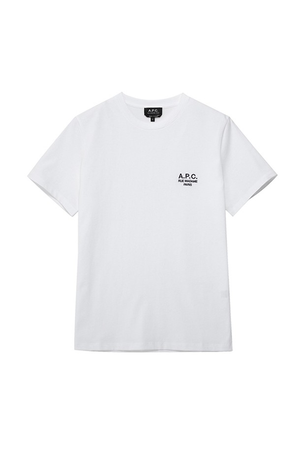 A.P.C. - 반팔티셔츠 - [아페쎄] 남성 반팔티 COEZC H26840 AAB WHITE