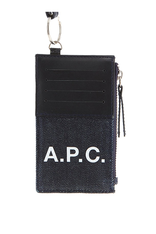 A.P.C. - 지갑 - [아페쎄 APC] CODDP M63527 IAK DARK NAVY 공용 카드지갑