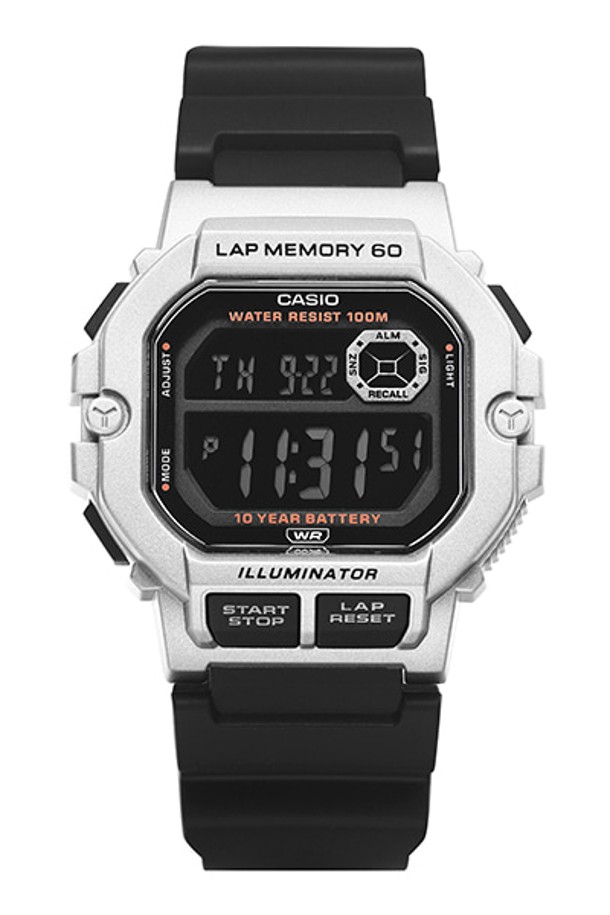 CASIO - 기타소품 - [카시오 CASIO] WS-1400H-1BVDF 남성 우레탄시계