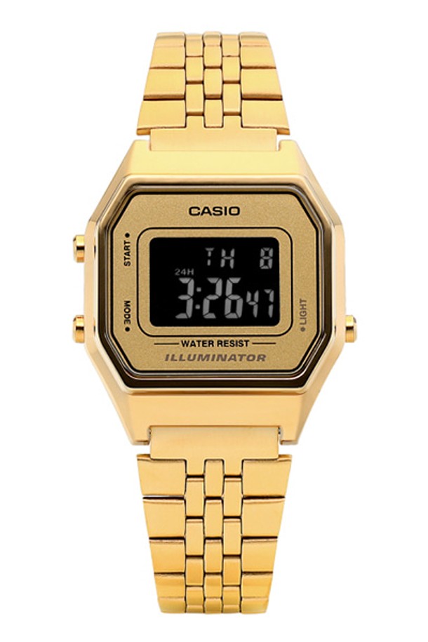 CASIO - 기타소품 - [카시오 CASIO] LA680WGA-9BDF 공용 메탈시계