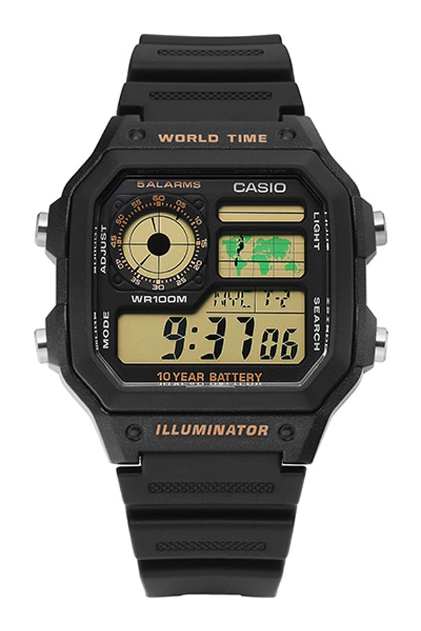 CASIO - 기타소품 - [카시오] AE-1200WH-1BVDF 남성 우레탄시계