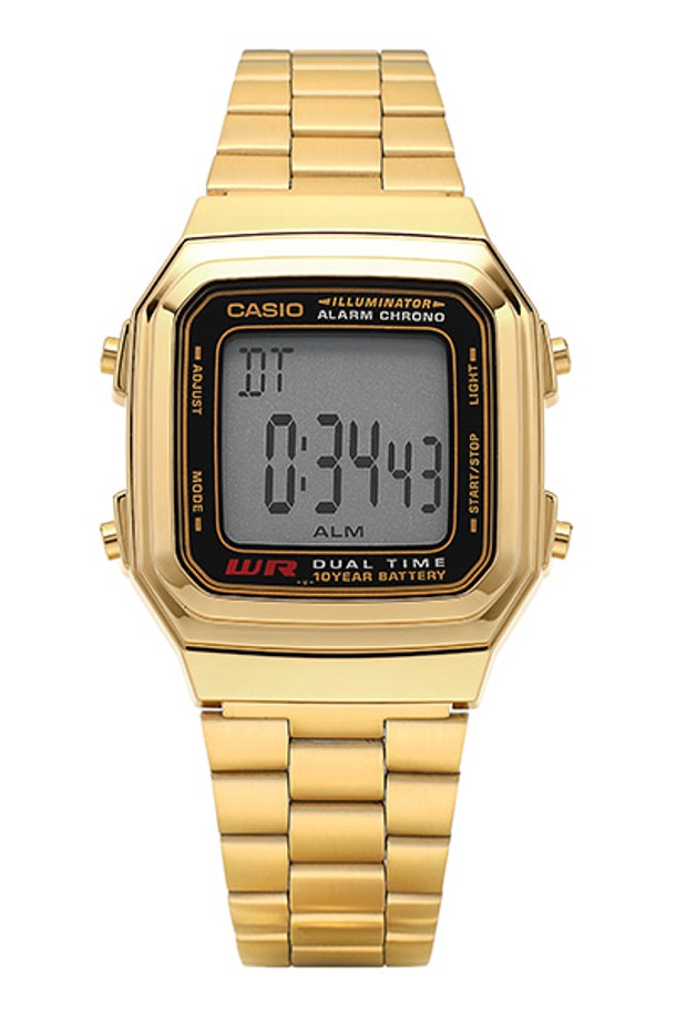 CASIO - 기타소품 - [카시오 CASIO] A178WGA-1ADF 공용 메탈시계