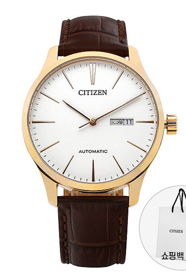 CITIZEN - 기타소품 - [시티즌 CITIZEN] 남성 가죽시계 NH8353-18A