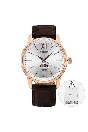 [시티즌 CITIZEN] AK5003-05A 남성 가죽시계