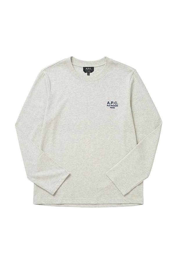 A.P.C. - 긴팔티셔츠 - [아페쎄 APC] COEZC H26177 PAA HEATHERED ECRU 남성 긴팔티