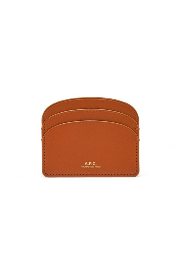 A.P.C. - 지갑 - [아페쎄 APC] PXBJQ F63270 GAF TERRACOTTA 여성 카드홀더