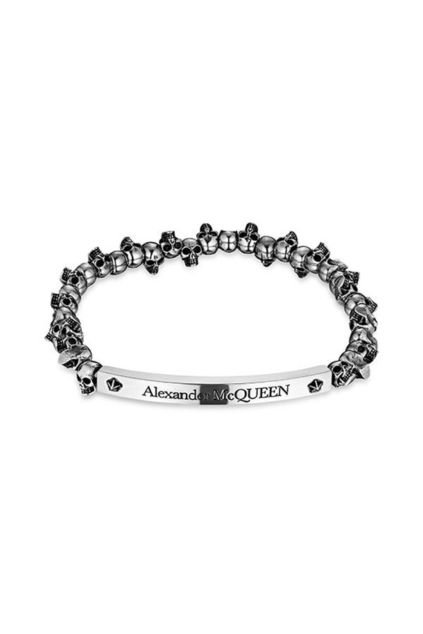 Alexander McQueen - 기타소품 - [알렉산더맥퀸 Alexander McQueen] 554588 J160Y 0446 남성 팔찌