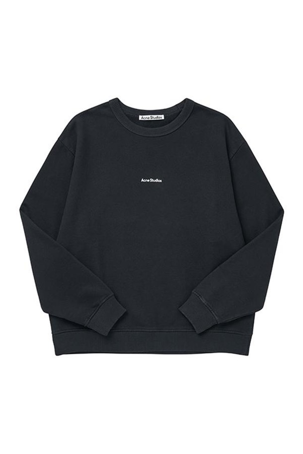 Acne Studios - 스웻셔츠 - [아크네스튜디오 ACNE STUDIOS] AI0067 BLACK 여성 맨투맨