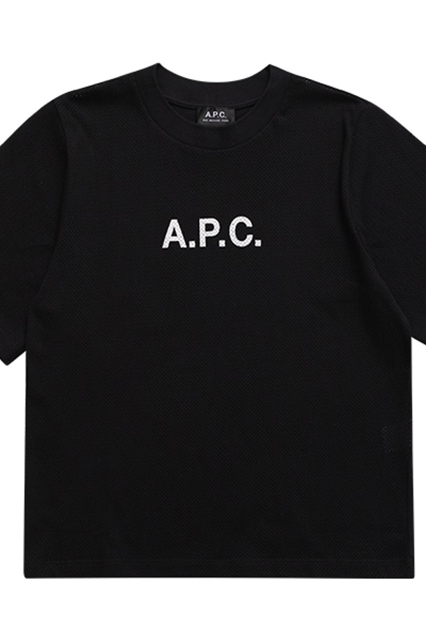 A.P.C. - 반소매 티셔츠 - [아페쎄 APC] COGAF F26179 LZZ BLACK 여성 반팔티