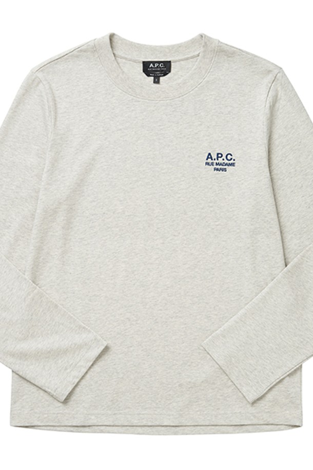 A.P.C. - 긴팔티셔츠 - [아페쎄 APC] COEZC H26177 PAA HEATHERED ECRU 남성 긴팔티