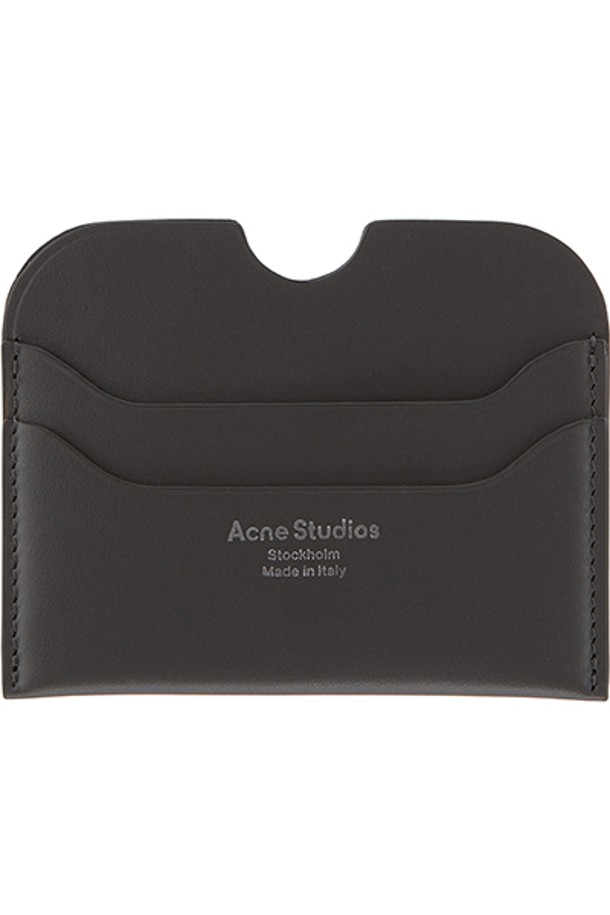 Acne Studios - 지갑 - [아크네스튜디오 ACNE STUDIOS] CG0193 DARK GREY 공용 카드홀더