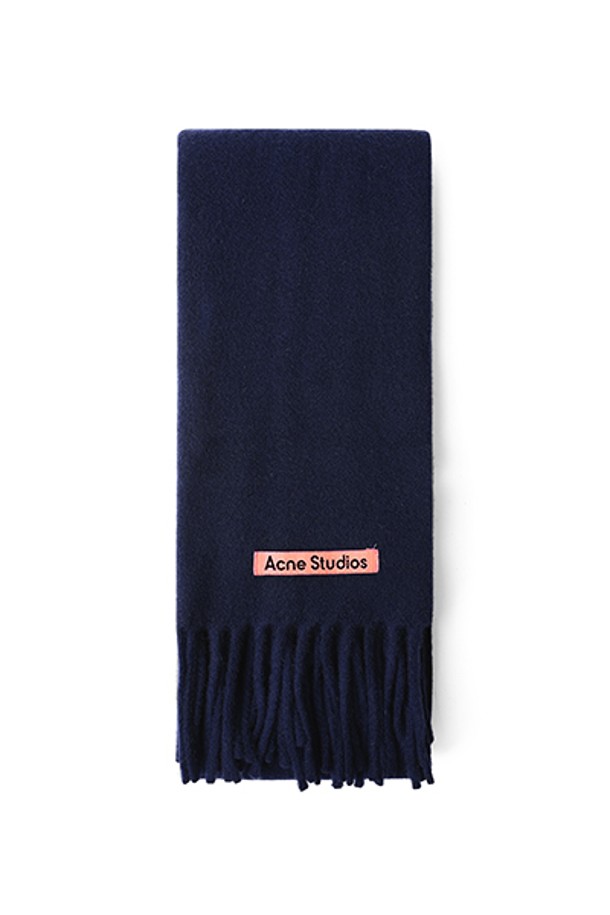 Acne Studios - 스카프/머플러 - [아크네스튜디오 ACNE STUDIOS] CA0218 NAVY BLUE 공용 머플러