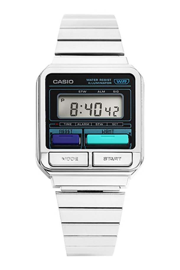 CASIO - 기타소품 - [카시오 CASIO] A120WE-1ADF 공용 메탈시계