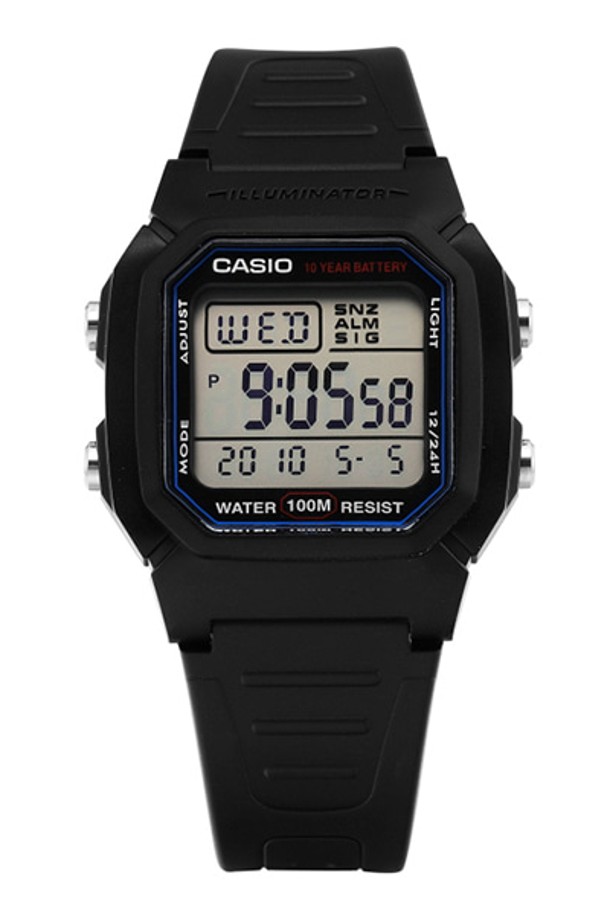 CASIO - 기타소품 - [카시오 CASIO] W-800H-1AVDF 공용 우레탄시계