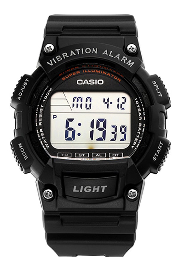 CASIO - 기타소품 - [카시오 CASIO] W-736H-1AVDF 남성 우레탄시계