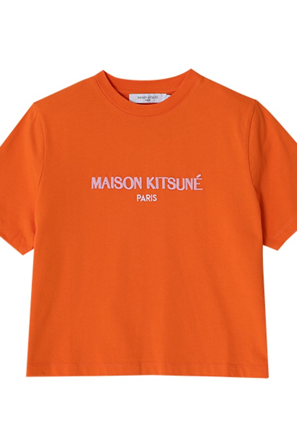 MAISON KITSUNE - 반소매 티셔츠 - [메종키츠네 MAISONKITSUNE] 여성 반팔티 KW00121KJ0035 P851