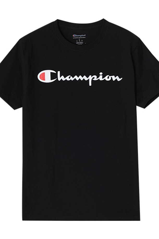 CHAMPION - 반팔티셔츠 - [챔피온 Champion] 공용 반팔티 GT23H Y06794 003