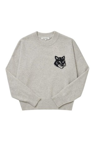 [메종키츠네 MAISONKITSUNE] LW00815KT1063 H120 여성 니트