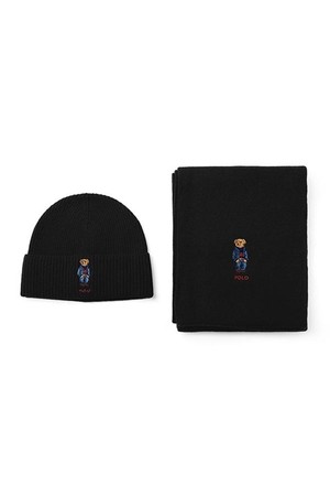 [폴로랄프로렌 POLO RALPHLAUREN] 공용 비니&머플러 세트 PC1044-001