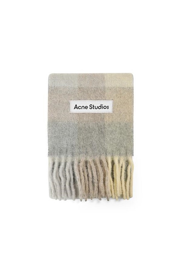 Acne Studios - 스카프/머플러 - [아크네스튜디오 ACNE STUDIOS] CA0084 VANILLA/BEIGE/LAVENDER 공용 머플러