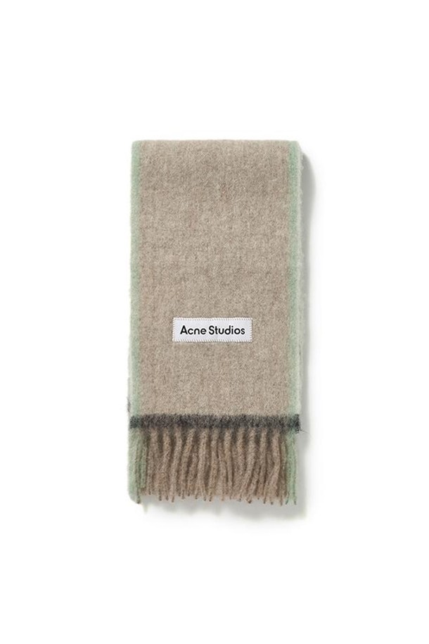 Acne Studios - 스카프/머플러 - [아크네스튜디오 ACNE STUDIOS] CA0290 BEIGE/GREY 공용 머플러