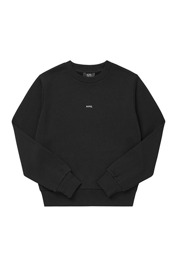 A.P.C. - 스웻셔츠 - [아페쎄 APC] 여성 맨투맨 COHBX F27912 TZC NOIR/BLANC